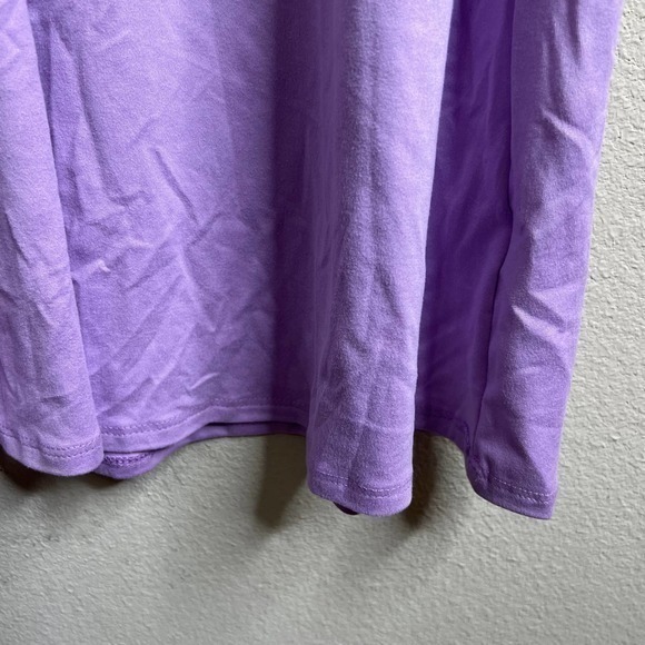 Velvet Torch Los Angeles Purple Long Sleeve V Neck Midi Dress XS - Picture 6 of 8